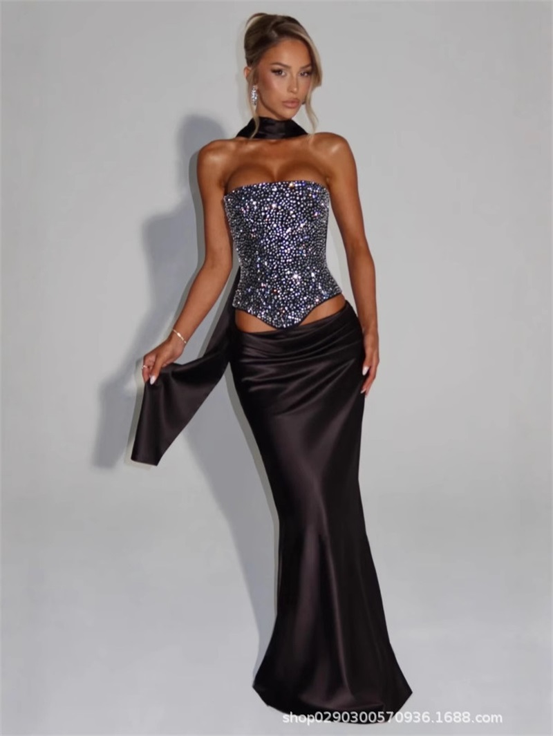 Women'S Formal Evening Wear Tops - Seksi Denizkızı Kadın Balo Elbise 2