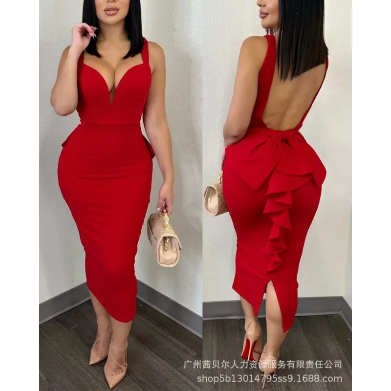 Yeni kadın Backless Ruffles Pa - Women Formal Wear Zara incelemesi ve fiyatı