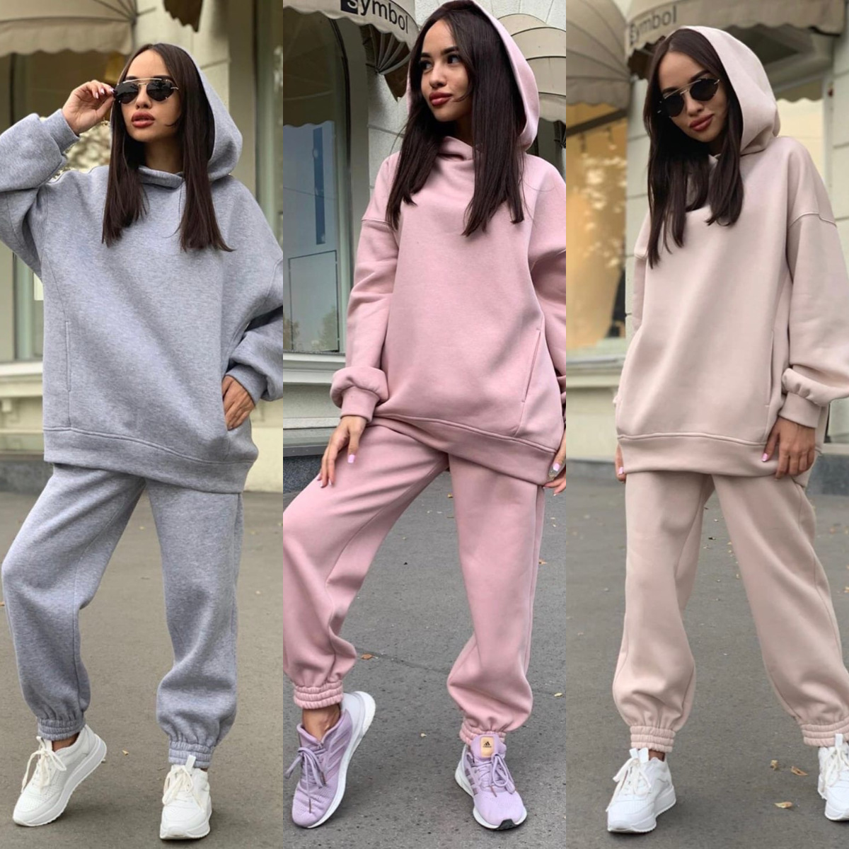 Tek Renkli Kapüşonlu Kapüşonlu - Monochrome Suit Set incelemesi ve fiyatı